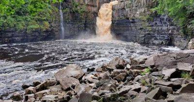 I visited England's highest waterfall - and thanks to our wet summer got a glimpse of its extremely rare 'twin' - manchestereveningnews.co.uk - county Durham