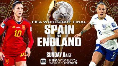 England vs. Spain: What to know about the Women's World Cup final