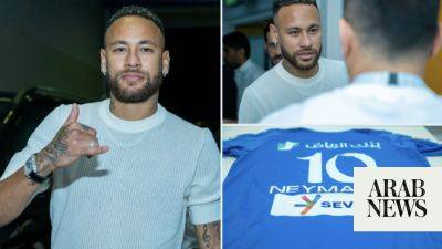 Brazilian superstar Neymar Jr officially unveiled as Al-Hilal player