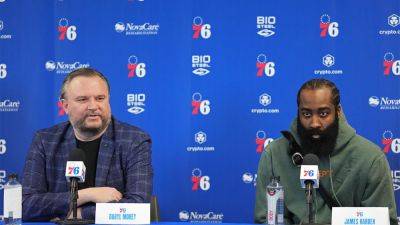 James Harden - Daryl Morey - Jesse D.Garrabrant - NBA launches inquiry after James Harden publicly calls Daryl Morey a liar: report - foxnews.com - China - New York - state Pennsylvania - county Wells