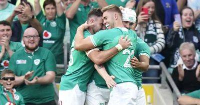Ireland power past England as Keith Earls marks century with a try