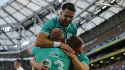 Andy Farrell - James Ryan - Peter Omahony - Star - 'More downs than ups' but Earls savours 100th cap - channelnewsasia.com - Britain - Canada - Ireland - New Zealand - county Keith