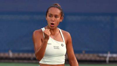 Maria Sakkari - Katie Boulter - Canada's Leylah Fernandez rolls to Round of 16 at Washington tournament - cbc.ca - Russia - Usa - Canada - Washington - Greece