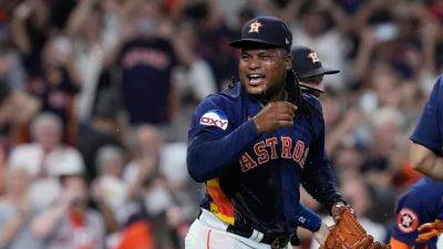 Justin Verlander - Cleveland Guardians - Astros' Framber Valdez twirls no-hitter in win over Guardians - cbc.ca - Germany - New York - Dominican Republic