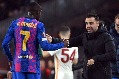 Xavi looks to the market as Barcelona boss confirms Dembele is set for PSG