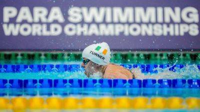 Turner and McClements in finals action at Para Swimming World Championships
