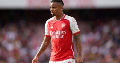 Arsenal striker Gabriel Jesus to miss start of season after knee surgery