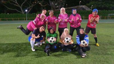 Mum of former women's national player takes on 'walking football': 'I've been active all my life' - channelnewsasia.com - county Lee - county Lawrence