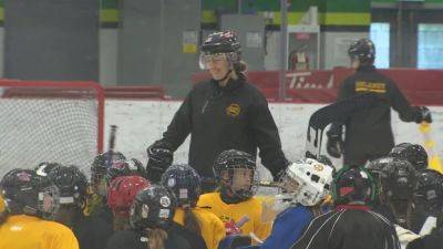 Girls hockey camp aims to build up love of the game — helped by Olympian Jayna Hefford