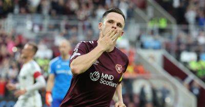 Lawrence Shankland dampens Hearts transfer exit talk as big game hunter sets his sights on PAOK