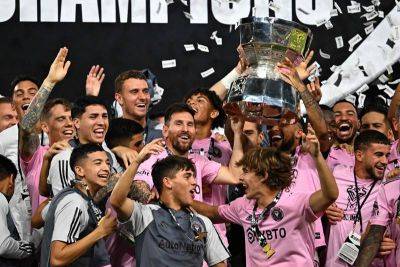 Leagues Cup: 'Best in the world' Lionel Messi leads Inter Miami to first trophy