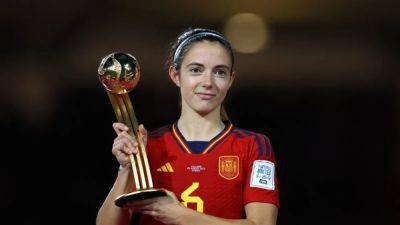 Spain's Bonmati on cloud nine after World Cup win