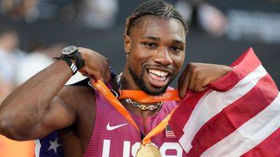 Fred Kerley - Noah Lyles - Star - Noah Lyles makes good, takes world title in 100 meters - ESPN - espn.com - Britain - Usa - Botswana - Hungary - county Christian - Instagram