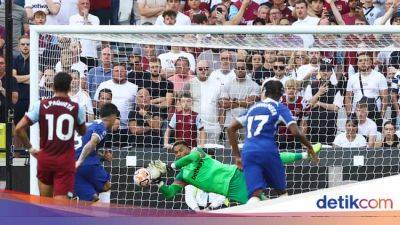 Penalti Enzo Gagal, Babak I West Ham Vs Chelsea Tuntas 1-1