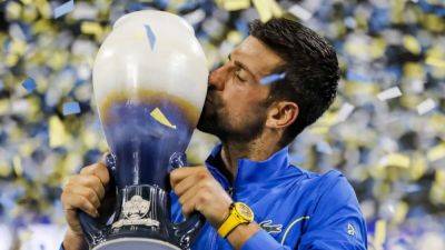 Djokovic storms back to beat Alcaraz for Cincinnati title