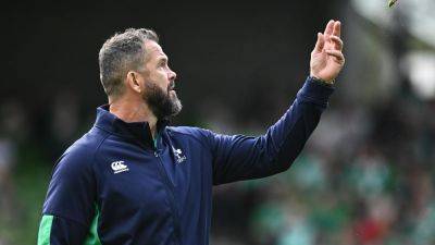 Andy Farrell closing in on RWC squad selection