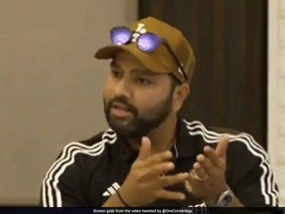 Watch: "Pagalpanti Nahi" - Rohit Sharma Pulls Batting Order Query Out Of The Park