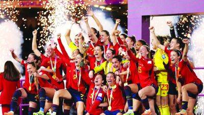 Irene Paredes - Olga Carmona - Spain break English hearts to join exclusive champions’ list - guardian.ng - Britain - Germany - Spain - Australia - Norway - Japan