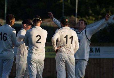 Kent Cricket League Premier Division title race set to go to the wire as leaders Lordswood, Bexley and Tunbridge Wells all win; Sandwich Town and Holmesdale also victorious
