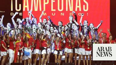 Spain celebrate Women’s World Cup at home with Carmona remembering her late father