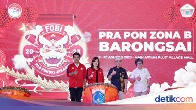 Pra PON 2024 Barongsai DKI Selesai: Simbol Pluralisme Indonesia - sport.detik.com - Indonesia