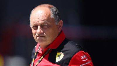 Max Verstappen - Aston Martin - Charles Leclerc - Carlos Sainz - Fred Vasseur - Vasseur says Ferrari need to improve in every area - channelnewsasia.com - Netherlands - county Lewis - county George