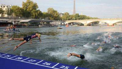 Paris Olympics - Amelie Oudea-Castera - Sewer problems in Seine behind cancellation of Paris 2024 run-up event - media - channelnewsasia.com