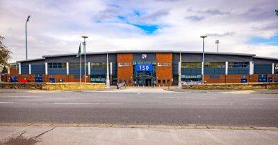 Fights break out and goalkeeper pushed at Oldham Athletic v Chesterfield match