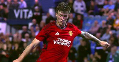 Manchester United explain why striker Charlie McNeill isn't starting for academy