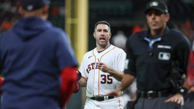Astros' Justin Verlander tells Red Sox manager to 'f--- off' in brief spat