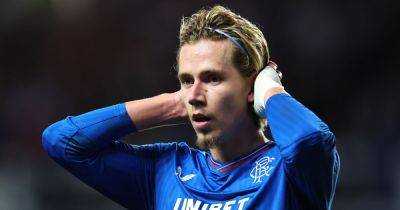 Luuk De-Jong - Sergino Dest - Ibrahim Sangare - Todd Cantwell - Michael Beale - Star - Todd Cantwell fired veiled Rangers discipline warning by Michael Beale after Champions League 'red card' escape - dailyrecord.co.uk - Scotland