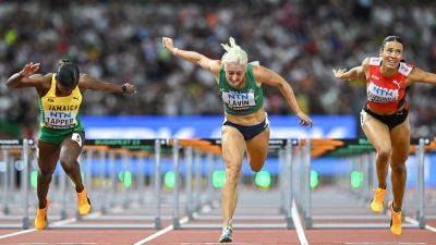 Sarah Lavin lowers national record in World 100m hurdles semi-final
