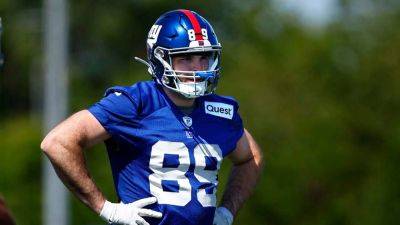 Daniel Jones - Giants' Tommy Sweeney 'stable' after collapsing due to 'medical event' on practice field, team says - foxnews.com - Usa - New York - state New Jersey - state Michigan - county Rutherford - county Rich