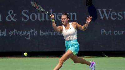 Sabalenka arrives at US Open with top ranking in her sights