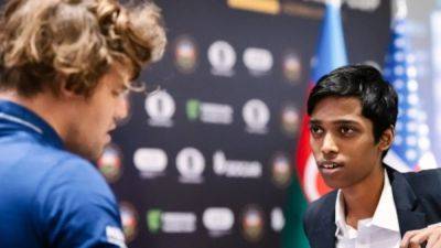 Magnus Carlsen - Fabiano Caruana - R Praggnanandhaa vs Magnus Carlsen: What Is The Format Of The Chess World Cup Tie-Breaker? - sports.ndtv.com - India