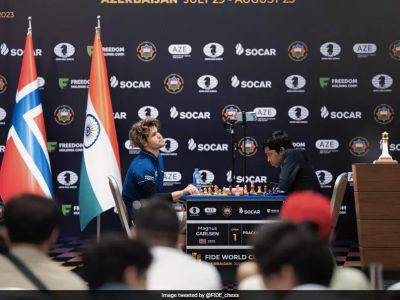 Magnus Carlsen - Chess World Cup Prize Money: If R Praggnanandhaa Wins Final, He Will Earn... - sports.ndtv.com - Norway - India - Azerbaijan