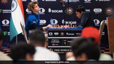Magnus Carlsen - R Praggnanandhaa vs Magnus Carlsen Live Streaming: When And Where To Watch Chess World Cup Final Tie-Breaker? - sports.ndtv.com - India - Azerbaijan