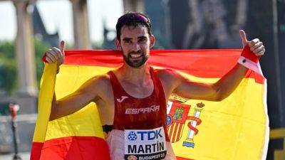 Spain's Martin wins men's 35km race walk at world championships