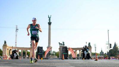 Brendan Boyce finishes 24th in the 35km walk in the World Athletics Championships in Budapest
