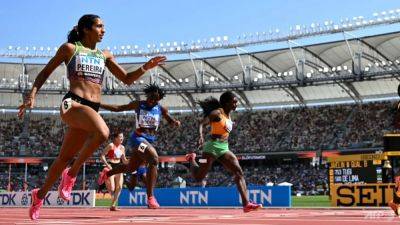 Shanti Pereira sets new 200m national record, qualifies for World Championships semis - channelnewsasia.com - Hungary - county Centre - Jamaica - Singapore
