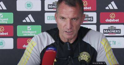 Brendan Rodgers Celtic press conference in full as boss coy on Luis Palma 'interest' amid Liam Scales vote of confidence