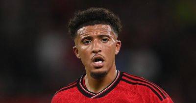 Jadon Sancho could be about to do what he was brought to Manchester United for