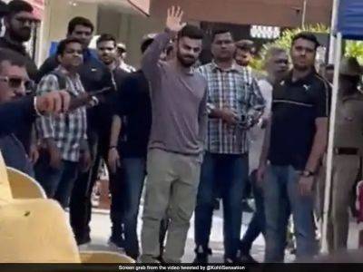 Watch: Virat Kohli Craze Hits Bengaluru, Even Police Can't Keep Calm