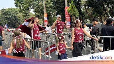 FIBA World Cup 2023: Suporter Latvia Mulai Padati Indonesia Arena