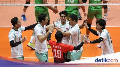 AVC Championship 2023: Indonesia Kalah dari Pakistan