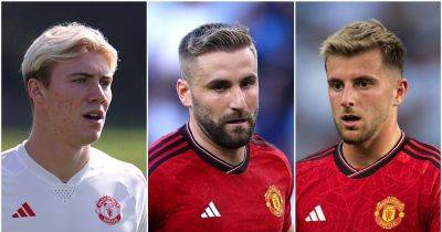 Luke Shaw - Rasmus Hojlund - Hojlund, Shaw, Mount, Maguire - Manchester United injury round-up and return dates - manchestereveningnews.co.uk