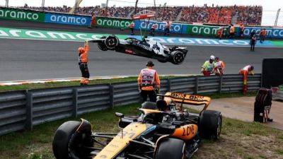 Ricciardo in hospital for checks after Dutch GP crash
