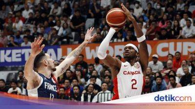 FIBA World Cup 2023: Kanada Sikat Prancis, Dua Tuan Rumah Tumbang