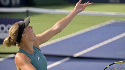 Wozniacki living in the moment at US Open in career comeback