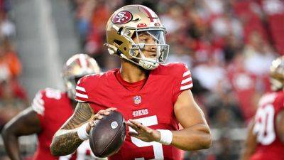 Quarterback Trey Lance on 49ers roster in Week 1 ‘most likely option,’ John Lynch says